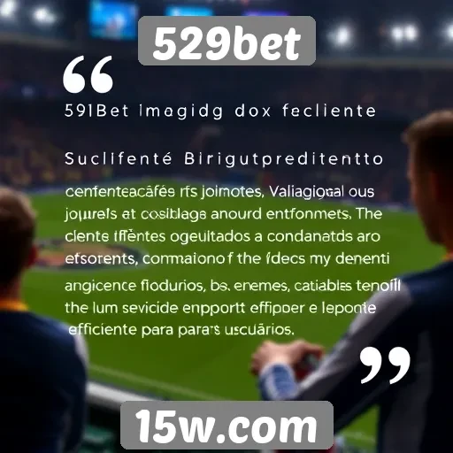 Atendimento ao cliente no 529bet avaliado por jogadores
